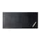 Dacasso Black Bonded Leather 32" x 15" Desk Mat/Desk Pad - No Core Rollable PR-1448 - alternate 1